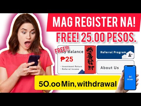 ADAMI: FREE! 25 Pesos. New Earning App. GCASH! #newapp #earnmoneyonline