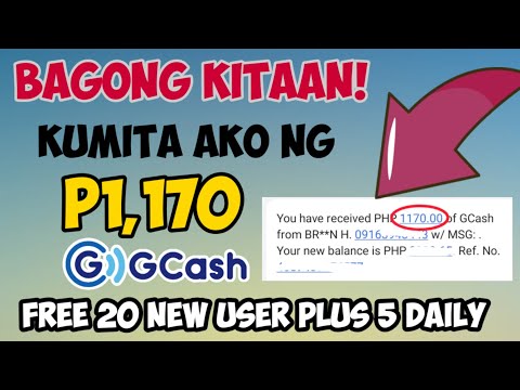 BAGONG KITAAN SA GCASH/MAY FREE 20 UPON SIGNUP + MAY LIBRENG PUHUNAN AGAD NA MAG EARN NG P5 DAILY