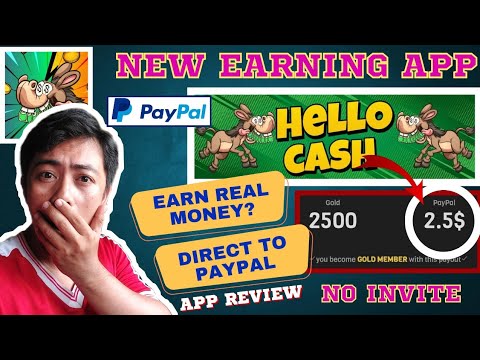 ₱137 FIRST PAYOUT | HELLO CASH APP REVIEW | DIRECT TO PAYPAL | money earning app? | NO INVITE