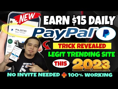 Earn Free $15 Paypal Daily – New Legit Paypal Tips Revealed 2023 – 100% No Invite with Payout Proof