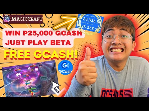 FREE GCASH 25,000 ! EARN MONEY ONLINE USING THIS GAME! MAGIC CRAFT BETA TEST AND GET A CHANCE TO WIN