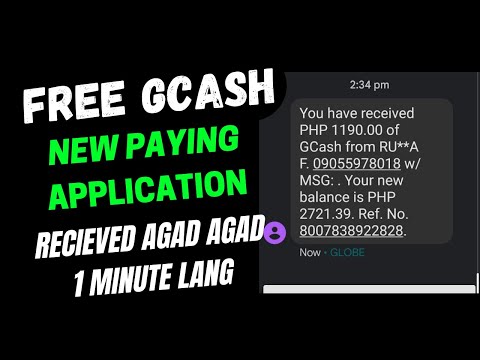 FREE GCASH! LIBRENG GCASH! SIGN UP LANG TAPOS MERON KA NA 150 ! LEGIT PAYING APP 2023! LIBRENG PERA