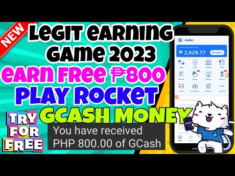 LEGIT EARNING GAME 2023: EARN FREE ₱800 GCASH MONEY!JUST PLAY ROCKET MADALI MANALO DITO EASY TO PLAY