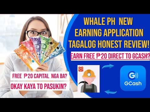 NEW EARNING APP 2023? EARN ₱98 CAPITAL DIRECT TO GCASH | WHALE PH HONEST TAGALOG REVIEW!