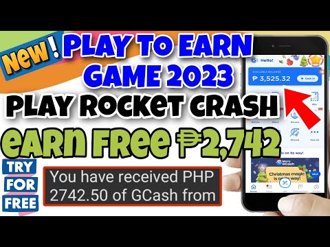 NEW PLAY TO EARN GAME TODAY 2023: EARN FREE ₱2,742 GCASH MONEY! JUST PLAY ROCKET CRASH EASY TO WIN!