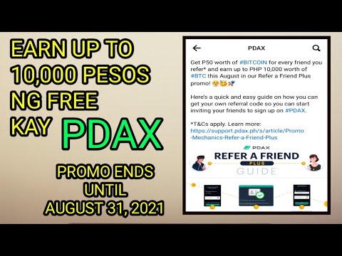 Invest in Cryptocurrency with PDAX and Get Unlimited Gcash 50 Pesos for Free and Take Advantage of the Market Boom