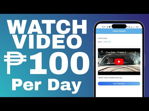 Watch YouTube Video ₱100 Per Day! Cashout To Gcash / Binance! How To Make Money Online
