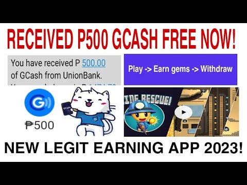 EARN P500 GCASH FREE! NEW LEGIT EARNING APP.