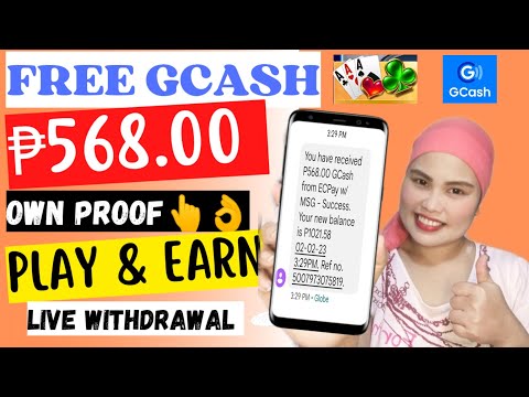 FREE GCASH APP: I EARN ₱568.00 JUST PLAY & EARN 💯LEGIT & FREE OWN PROOF/ LIVE WITHDRAWAL