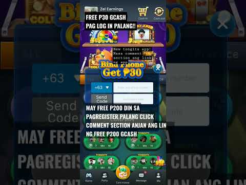 FREE P30 GCASH PAG SIGN UP PALANG! NEW TONGITS APP + FREE P200 GCASH #freegcashmoney2023