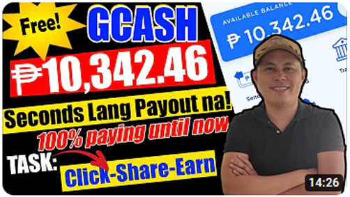 Live Proof of ₱10,342.46 Payout in Just Seconds for Clicking and Sharing