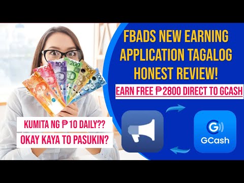 NEW EARNING APP 2023? EARN ₱2800 DIRECT TO GCASH DIRECT TO GCASH  | FBADS HONEST TAGALOG REVIEW