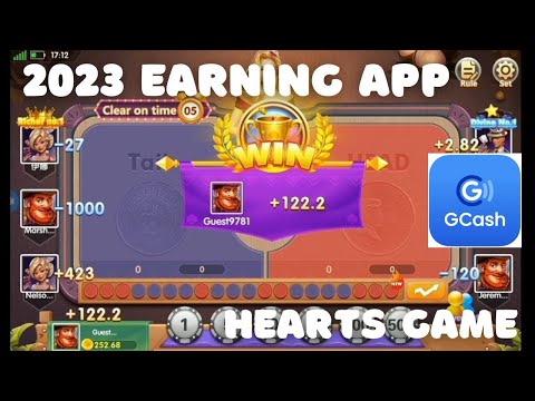 New Release Earning App: Hearts Game – No Investment Required | Free GCash Money 2023