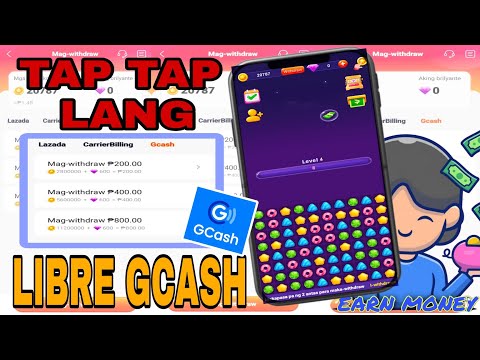 PAANO KUMITA NG LIBRE GCASH | TAP TAP LANG | PARA KA LANG NAGLALARO NG CANDY CRUSH | NO INVESTMENTS