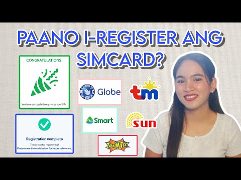 Alamin kung paano mag-register ng SIM sa Globe/TM, Smart/TNT/Sun, at DITO sa aming buong video tutorial!