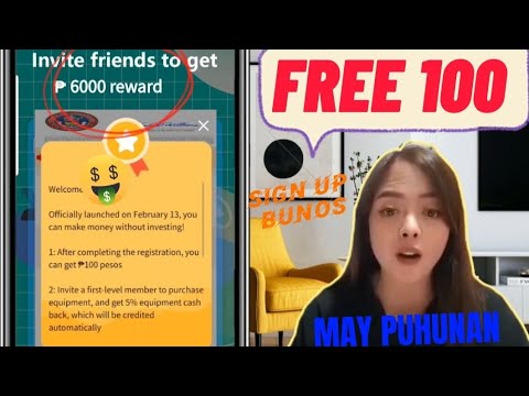 Bagong earning site – libreng 100 GCash (sign up bonus)