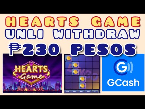 Get ₱230 Cash Withdrawal with Just a Few Taps and Play the Hearts Game with Free Lucky Code