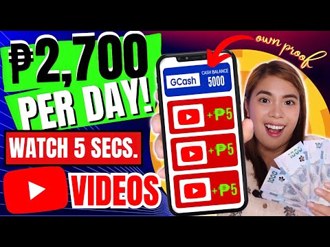 Get Paid to Watch YouTube Videos: Earn P2,700 in 5 Seconds with Free GCash Payouts!