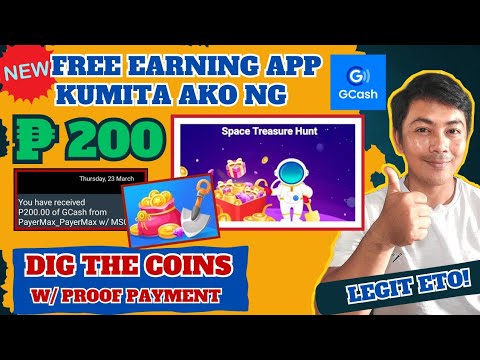 I Earned ₱200 via Cash by Just Digging the Coins [Daily Log In] – See Our Proof of Payment, It’s 100% Legit