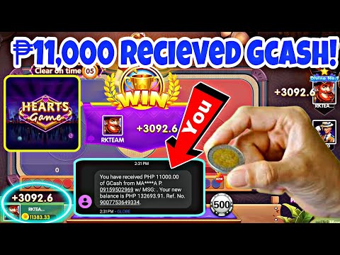 I Turned ₱200 into ₱11,000 Playing Heart Game – I Received the Cash Already