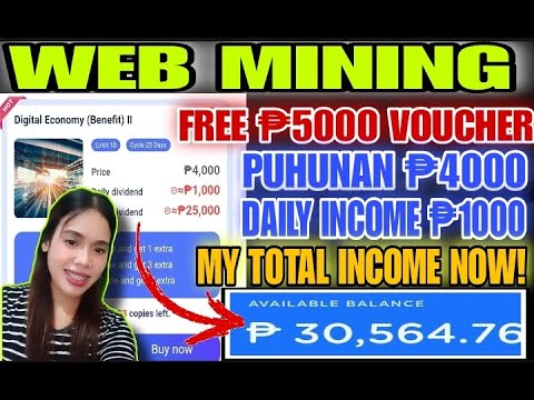 Naghahanap ka ba ng Paraan Para Kumita ng Dagdag? Subukan ang Web Mining na May Libreng ₱5000 Voucher