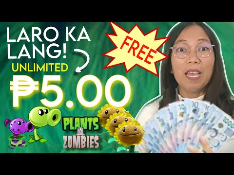 Unli FREE ₱5 Pesos! Laro Ka Lang Plants And Zombies?! No Puhunan | Payout To Gcash / Coinbase #btc