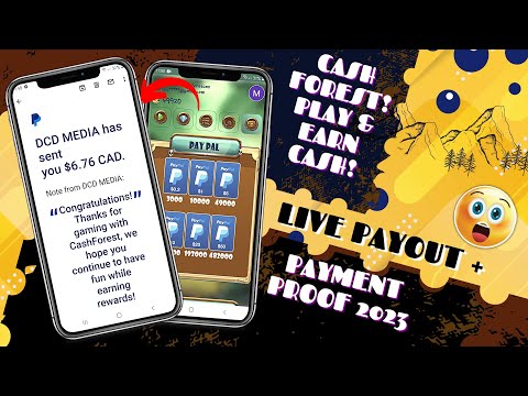 Cashforest App: Libreng ₱278.51 Paypal LIVE Payout