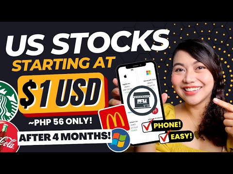 Paano Mag-Invest sa US Stocks Kahit na May $1 Lang