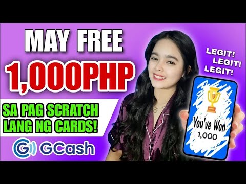 1,000 PESOS FOR GCASH BY SIMPLE SCRATCHING CARD