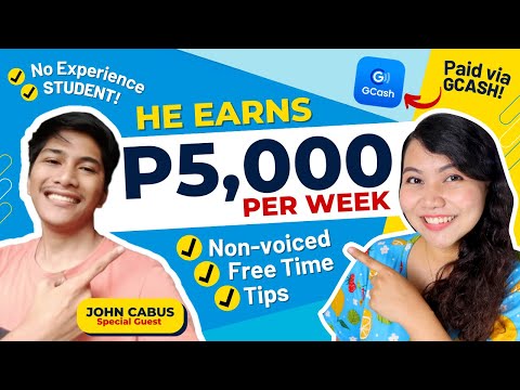 Earn P5,000 a Week as a Student! Explore a No Experience, No Degree Online Job with Flexibility and Non-Voice Tasks