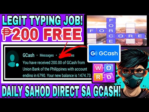 User TOP TYPING JOBS ONLINE | ₱200 FREE GCASH | SAHOD DAILY