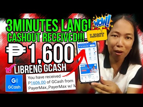 ₱1,600 Gcash [FREE] Cashout Received 3-Minutes Lang Tanggap Agad | Legit Paying App | +Proof Payment