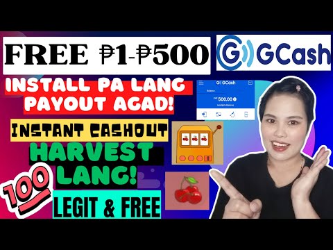 NEW FREE GCASH APP ₱1-₱500 [GCASH] INSTALL PA LANG PAYOUT AGAD! INSTANT CASHOUT HARVEST LANG 💯LEGIT