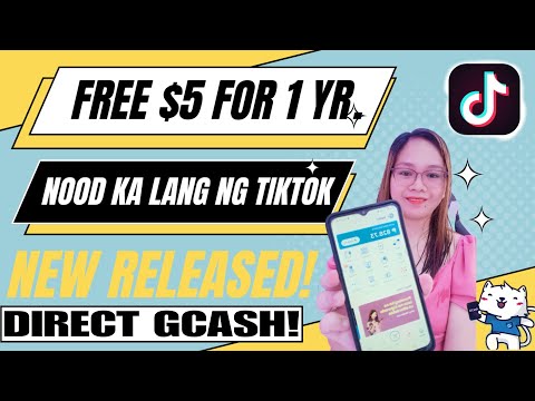 DIRECT GCASH ANG SAHOD KAPAG NANOOD KA NG TIKTOK VIDEOS NG 5 MINUTES!LIBRENG ACCOUNT FOR 1 YR!