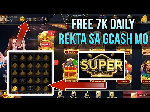FREE 7K DAILY REKTA SA GCASH MO || SUPER GAME || TREASURE DIGGING