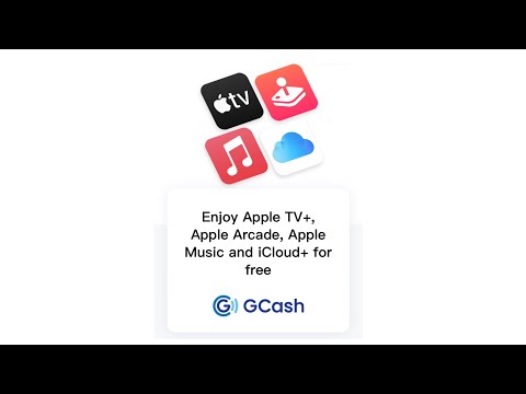Free Apple Music, Apple TV+, iCloud+ and Apple Arcade using GCash