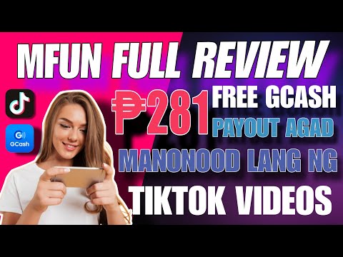FREE ₱281 AFTER SIGN UP! JUST WATCH TIKTOK VIDEOS | MFUN REVIEW