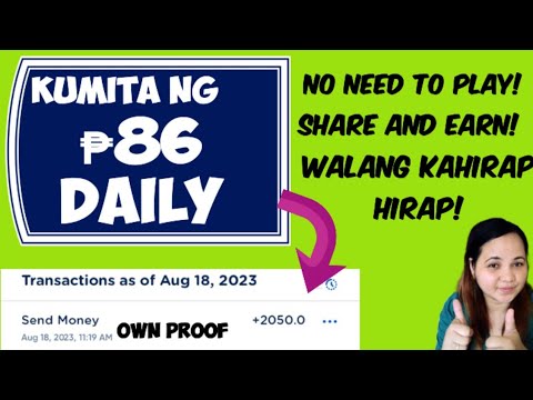 FREE ₱50 MAG REGISTER KA LANG! PARA SA MGA WALANG TIME TO! MUST WATCH! DIRECT GCASH AGAD ANG KITA MO