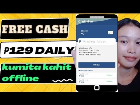 FREE GCASH! KUMITA KAHIT OFFLINE ₱129-₱500 PER DAY