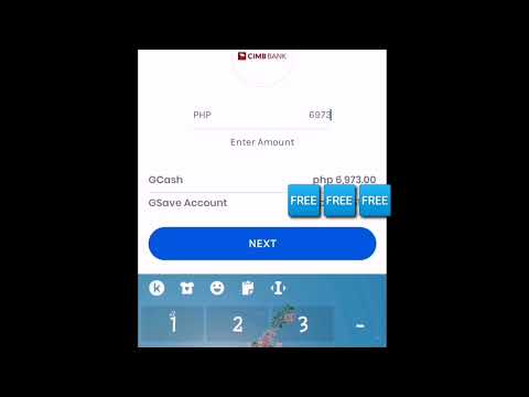 How to transfer Fund from Gcash to CIMB Bank for FREE
