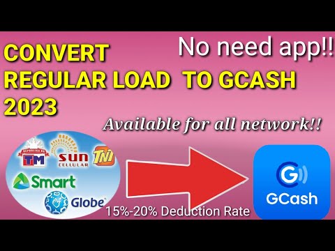 How to Transfer Regular Load to Gcash? 2023 | Available for all network | #loadconvert #loadtrader