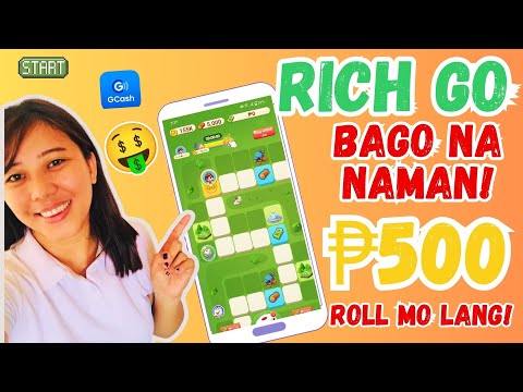 RICH GO APP – FREE GCASH ₱50- PAGKA-INSTALL PAYOUT AGAD! WALANG PUHUNAN TO!