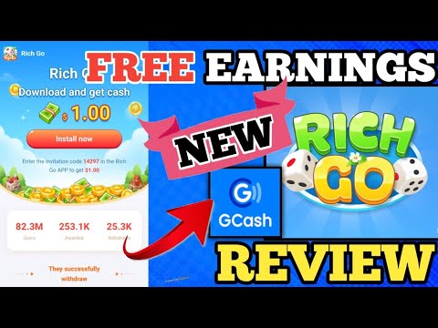 RICH GO APPLICATION REVIEW KUMITA NG LIBRE , WITHDRAW DIRECT TO GCASH
