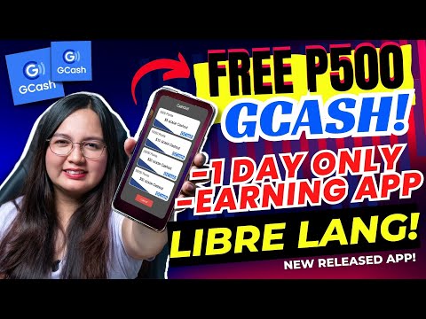 TRENDING LEGIT PAYING APP: UNLI ₱500 FREE GCASH | just tap your cp | DAILY SAHOD sa GCASH!!