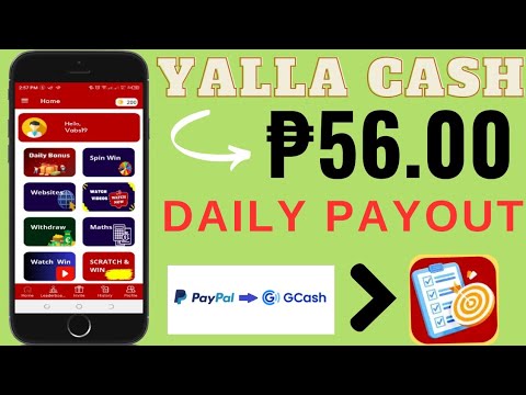 YALLA CASH APP – KUMITA NG FREE ₱56.00 SA GCASH | BILIS MAKA IPON NG COINS, NO PUHUNAN FREE APP 2023