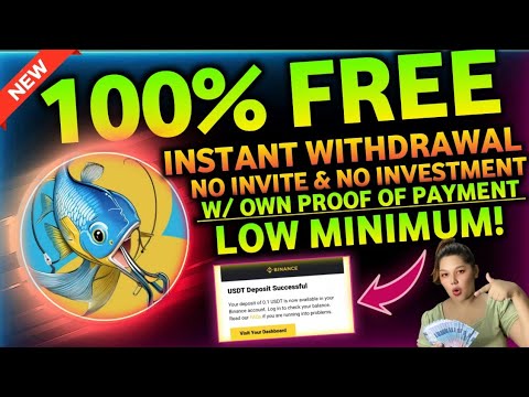 100% FREE LEGIT APPLICATION NO INVESTMENT NO INVITE! | WITHDRAW INSTANTLY | EARN DAILY FISH JUMP APP