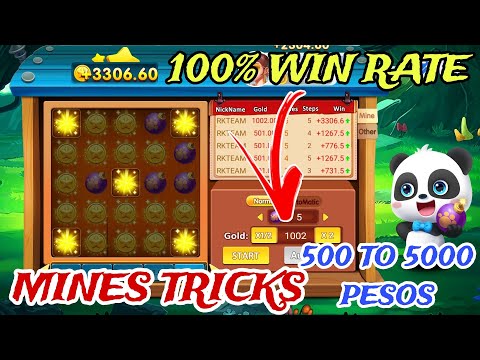 500 KO NAGING 5000 PESOS IN 5 MINUTES MINES HOW UNLI GCASH !
