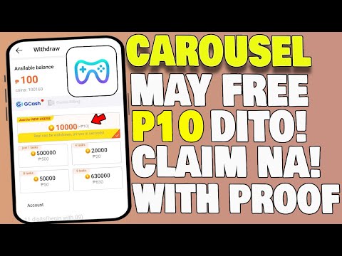₱10 [GCASH] Carousel App – Pagkadownload mo, claim mona agad yung free money sabay cashout!