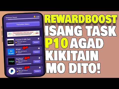 ₱10 [GCASH] RewardBoost App – Cashout ka dito kada task na matatapos mo! l WALANG INVITE NA KITAAN