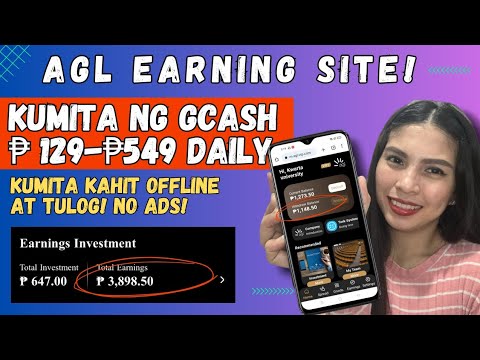 ₱3,898 GCASH ! KUMITA KAHIT OFFLINE AT TULOG! NO ADS! NO PLAY!  AGL UPDATE! WITHDRAW TO GCASH